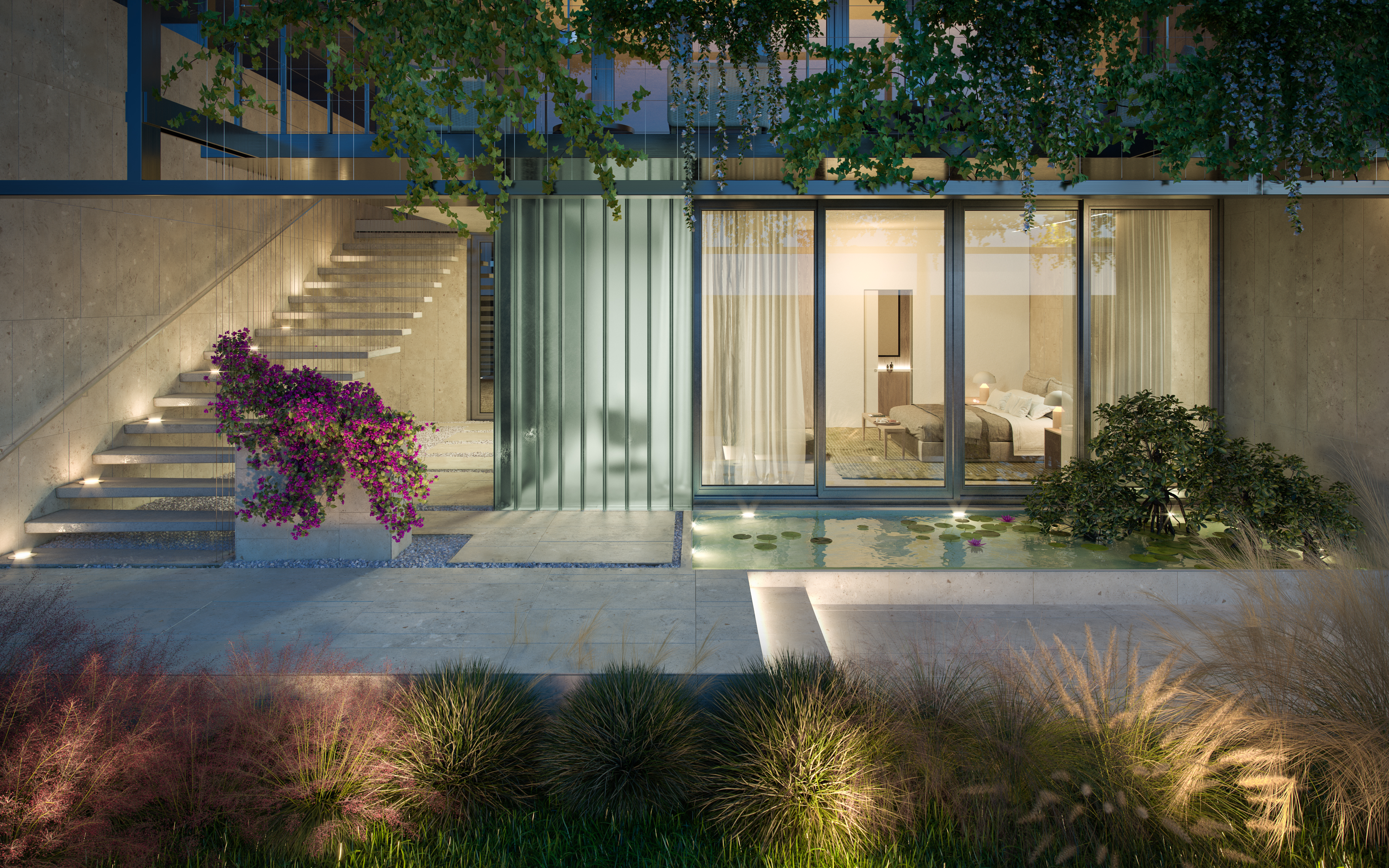 Surf Row beach homes exterior